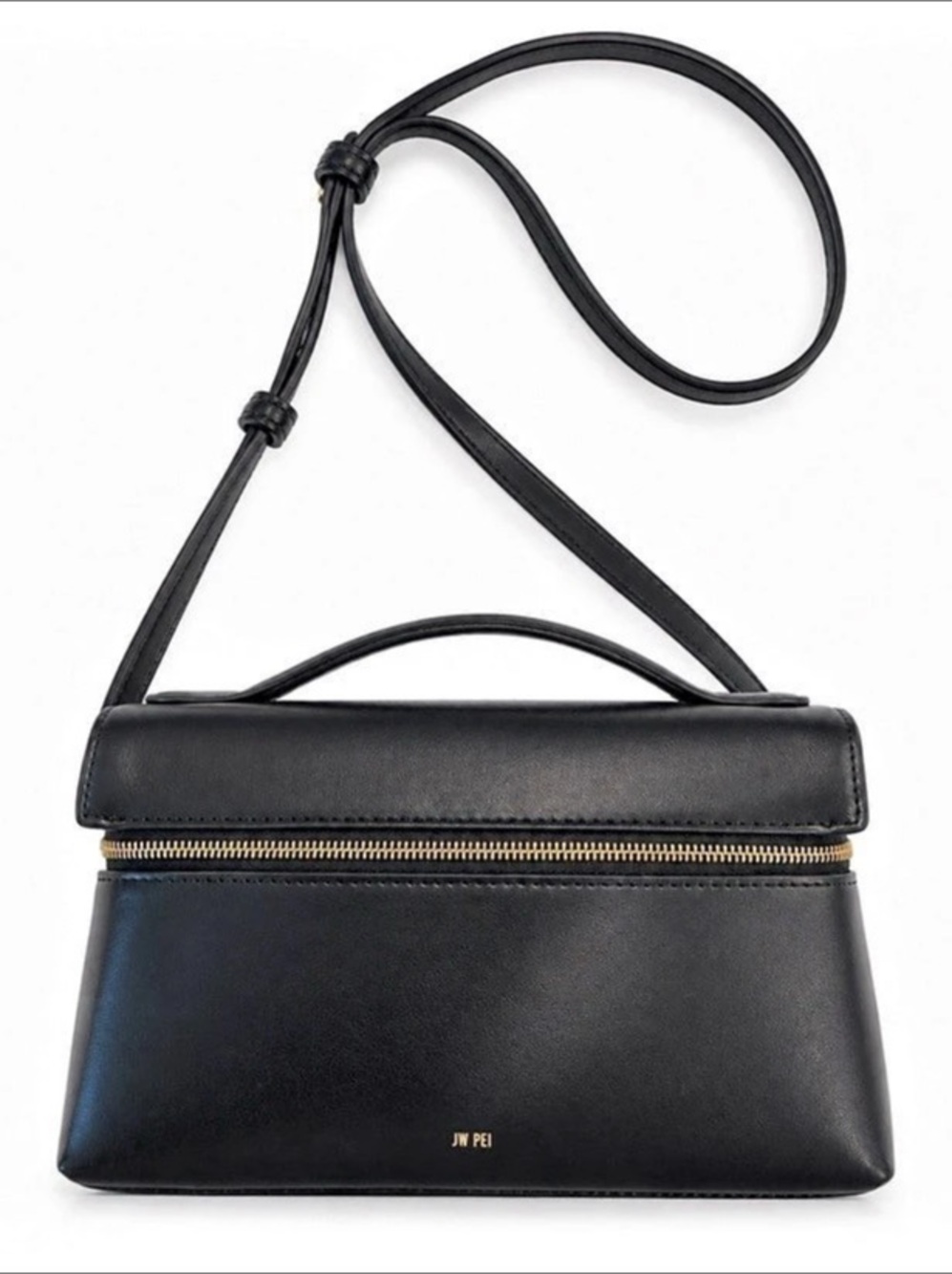 JW PEI Thea Top Handle Bag Black Crossbody